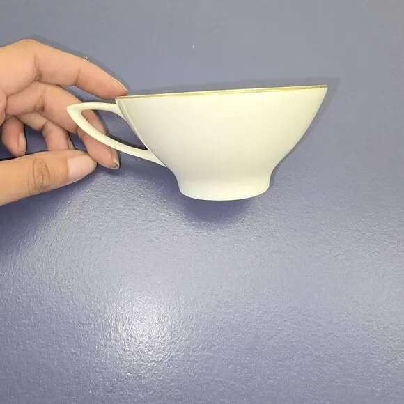 Vintage RC Nippon Toki Kaisha Pink Rose Floral Pattern Tea/Coffee Cup - Picture 6 of 6